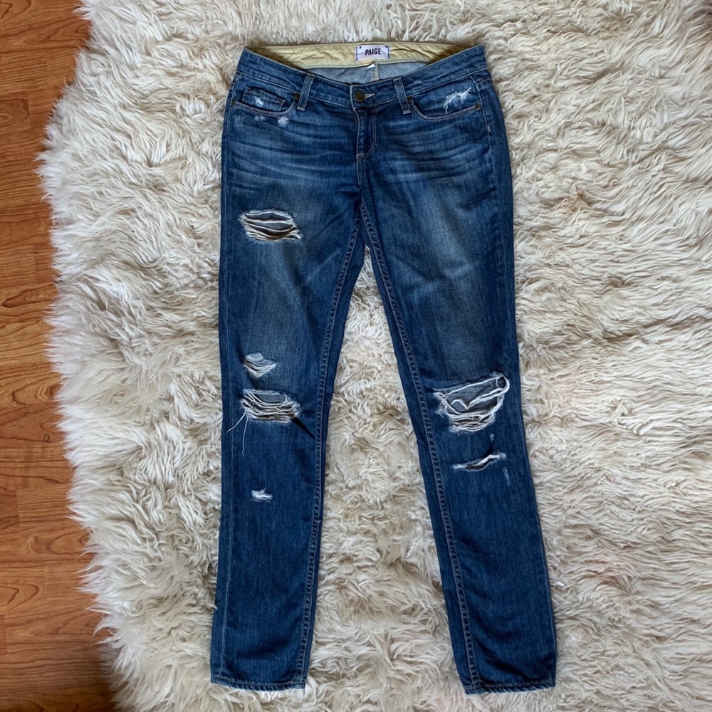 Paige Denim Jimmy Jimmy Skinny Boyfriend Jeans